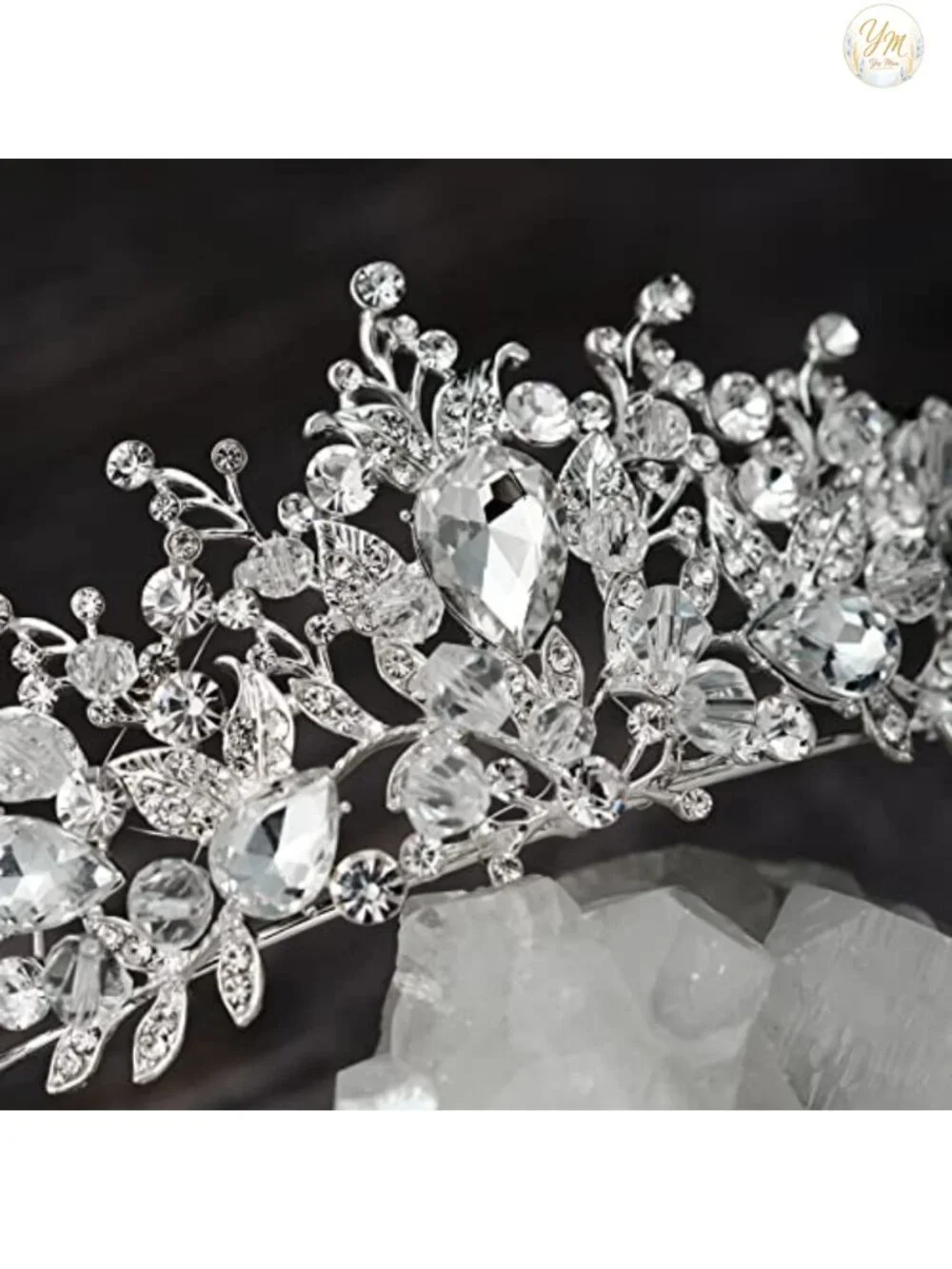 Rhinestone Tiara Wedding Bridal Crown Queen Princess Headpiece